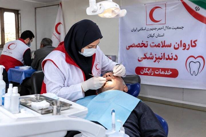 ارائه بیش از ۲ هزار خدمت رایگان دندانپزشکی در کاروان سلامت کومله