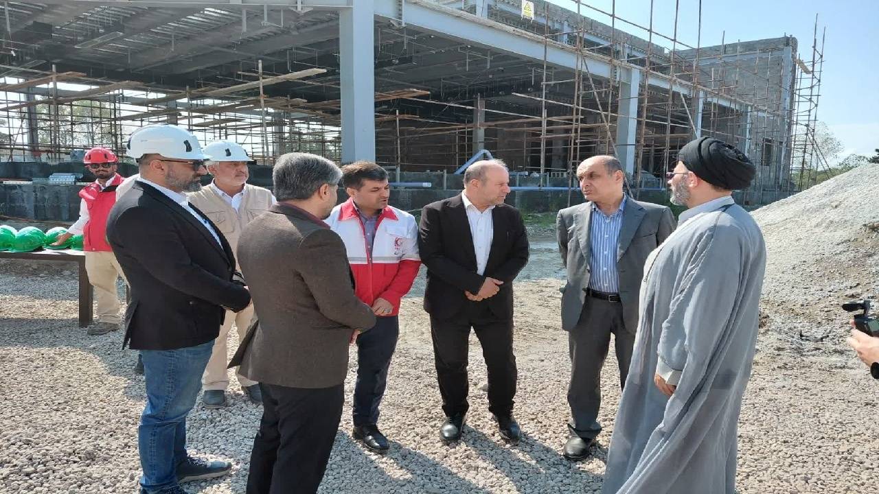 توسعه زیرساخت‌های آموزشی جوانان؛ پروژه اردوگاه هلال‌احمر گیلان به نیمه مسیر رسید 