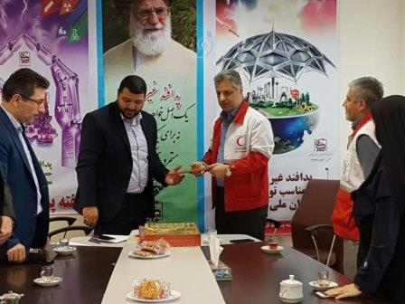 مدیر عامل جمعیت هلال احمر استان با دبیر شورای پدافند غیرعامل استان گیلان دیدار کرد