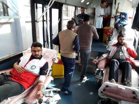 کارکنان و اعضای داوطلب جمعیت هلال احمر گیلان 16 هزار سی سی خون خود را اهدا کردند