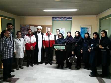 دیدار مدیر عامل جمعیت هلال احمربا جمعی از پرستاران به مناسبت ولادت حضرت زینب (س)